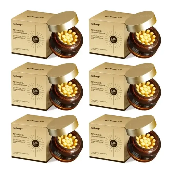 Anti-Aging Moisturizing Cream with Hyaluronic Acid – Retinol & Collagen