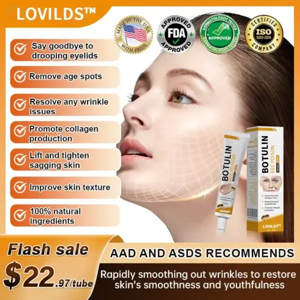 Botulin Bee Poison Wrinkle Removal Cream