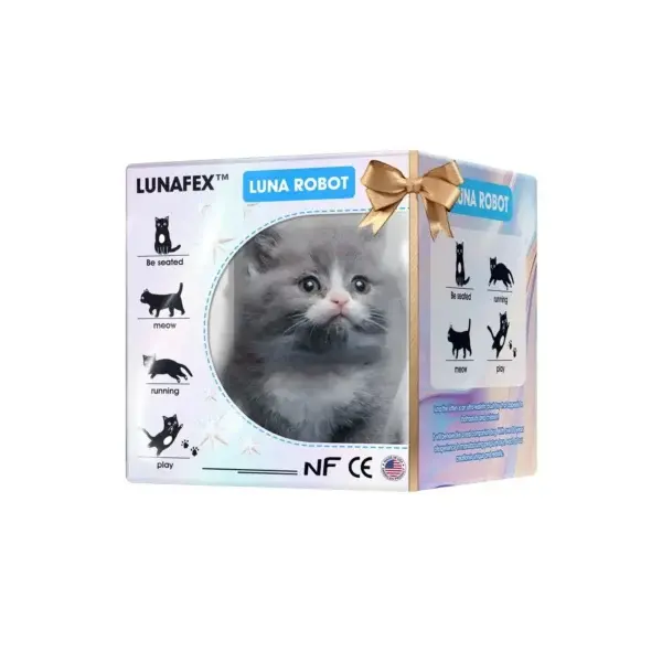LUNA the Robot Cat Perfect Pet Duo for Kids & Family