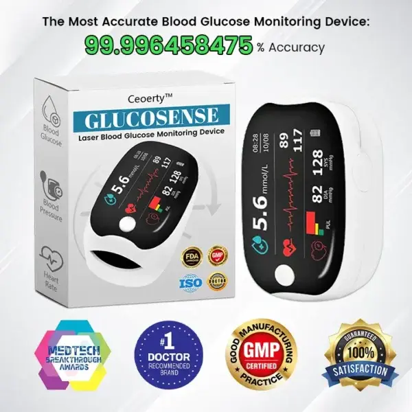 Laser Blood Glucose Monitoring Device