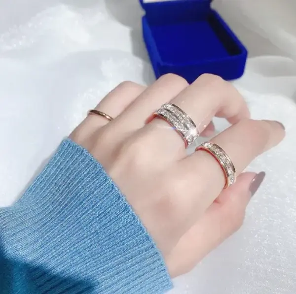 Lymphatic Magnetic Therapy Diamond Ring