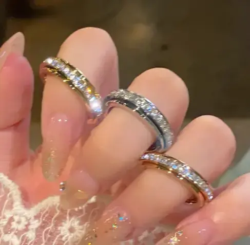 Lymphatic Magnetic Therapy Diamond Ring