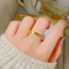 Lymphatic magnetic therapy cats eye ring