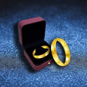 Lymphatic magnetic therapy cats eye ring