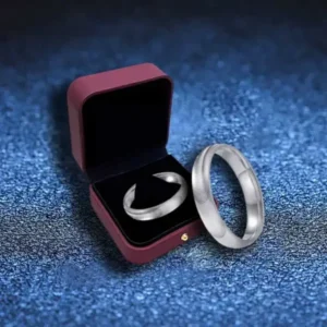 Lymphatic magnetic therapy cats eye ring
