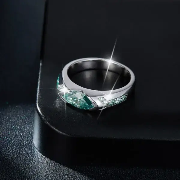 Magnetology Moissanite Diamond Ring