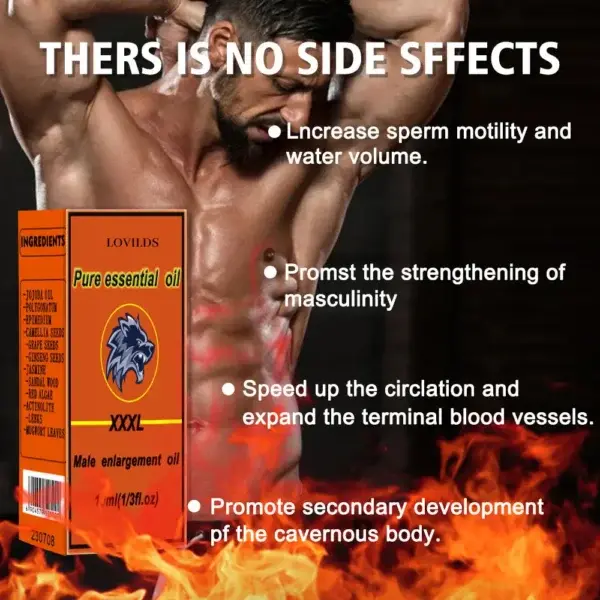 Pure Essential Oil – Male Enhancement Oil