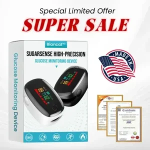 SugarSense High-Precision Glucose Monitoring Device