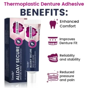 Timilk® AllDay Secure Denture Bond