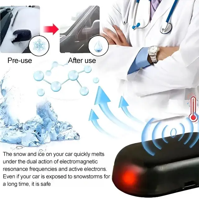 Electromagnetic wave anti freezing and snow removal device - Image 4