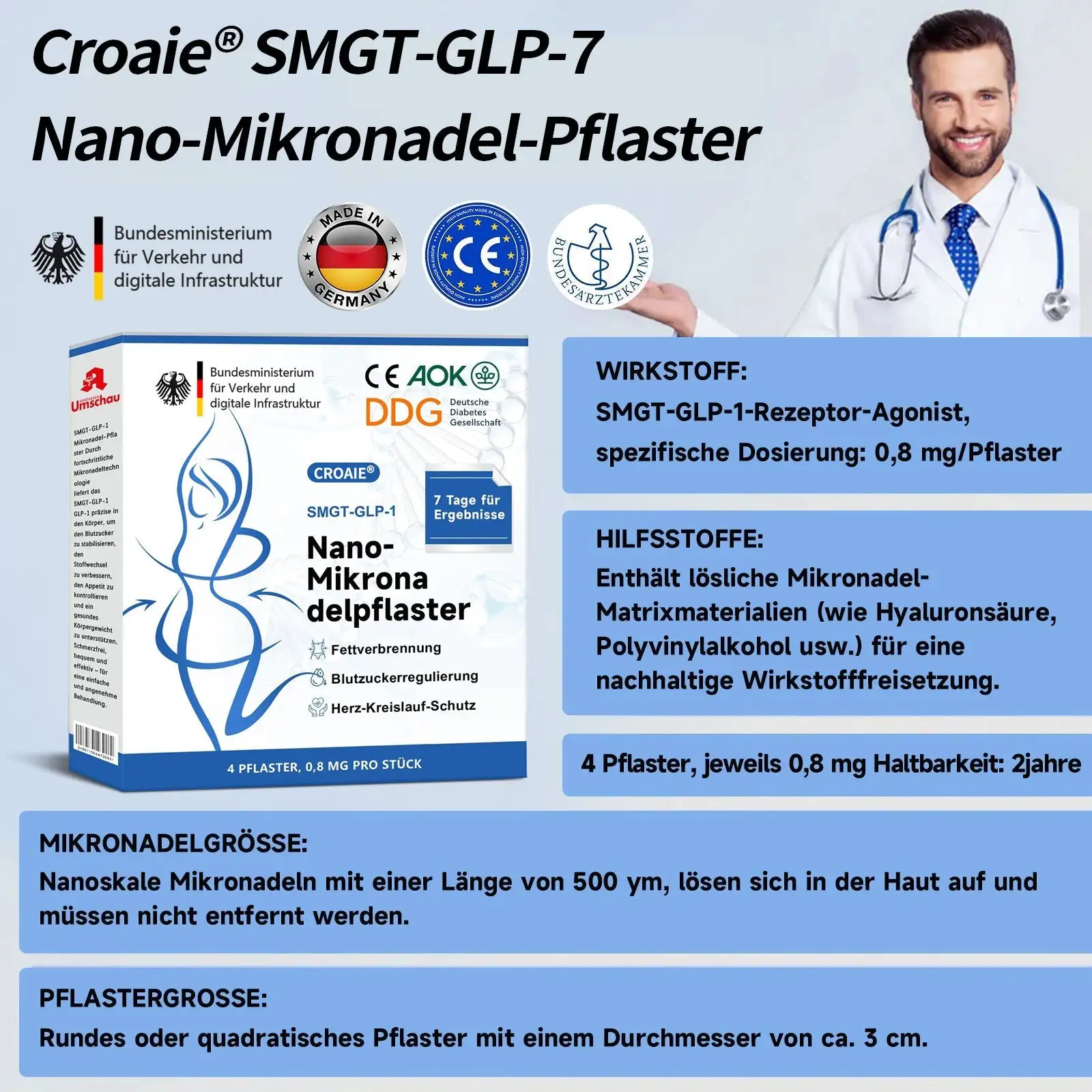 Nano-𝗠ikronadel-𝗣flaster - Image 9