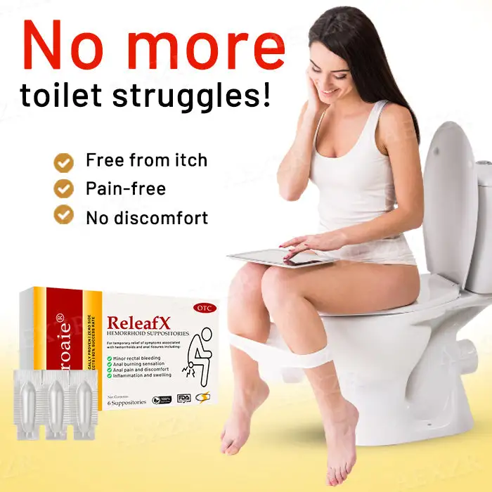 ReleafX Hemorrhoid Suppositories - Image 4
