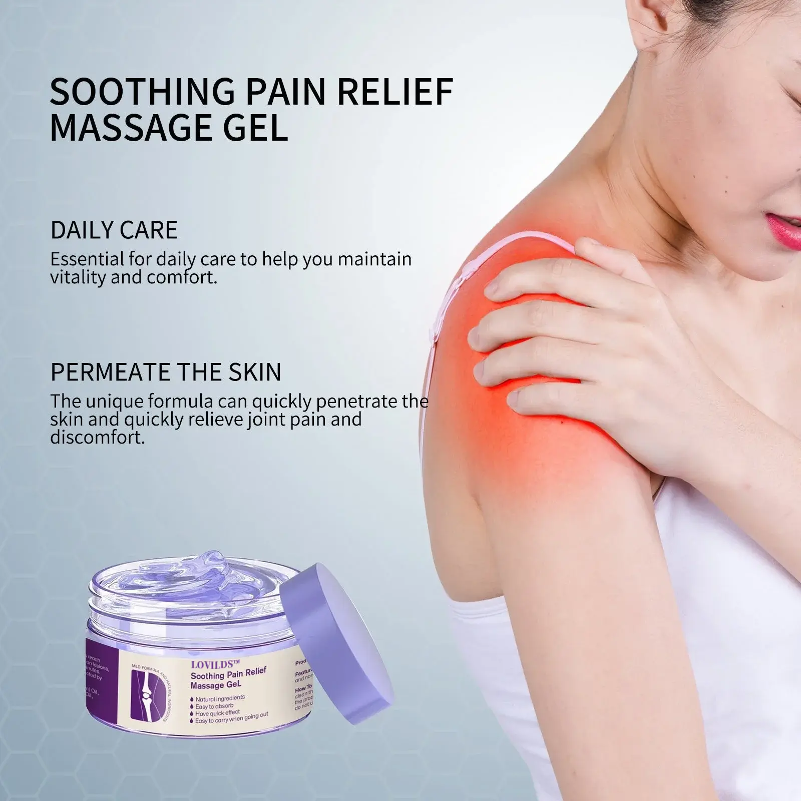 Pain Relief Gel – With Turmeric & Emu Oil for Arthritis & Joint Support - Image 4
