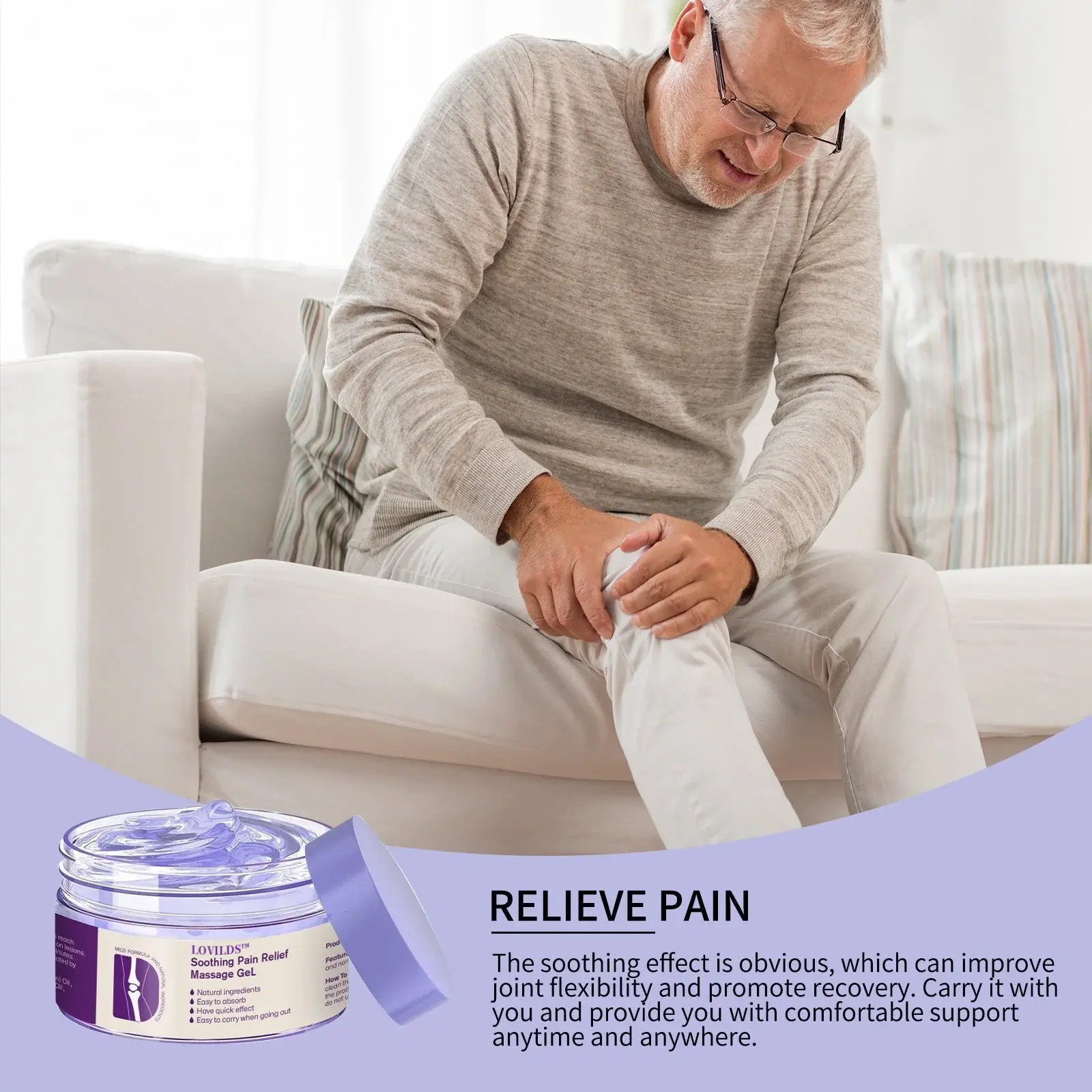 Pain Relief Gel – With Turmeric & Emu Oil for Arthritis & Joint Support - Image 7