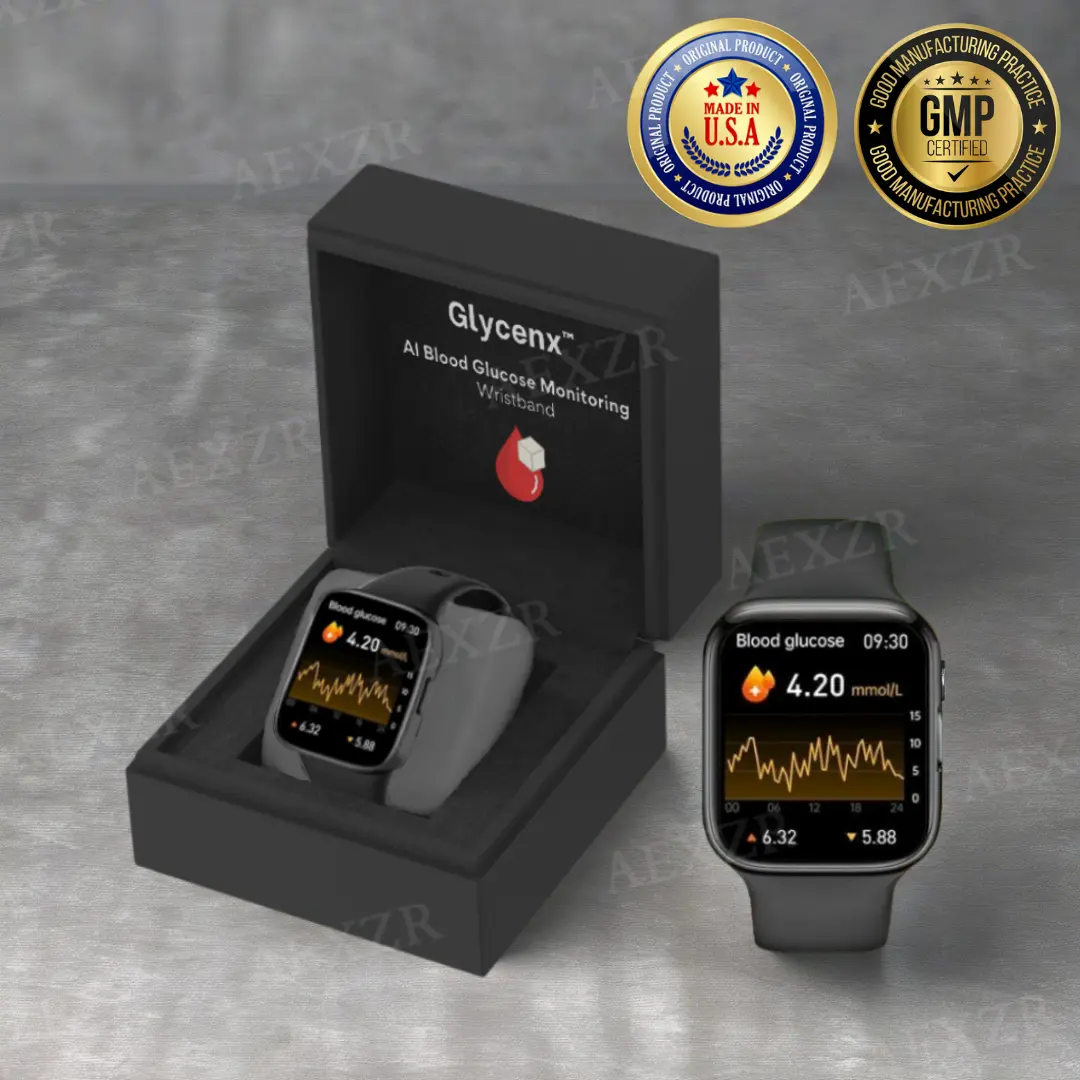 AI Blood Glucose Monitoring Wristband