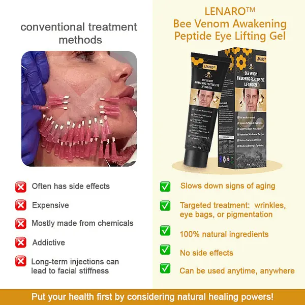 Bee Venom Awakening Peptide Eye Lifting Gel - Image 11