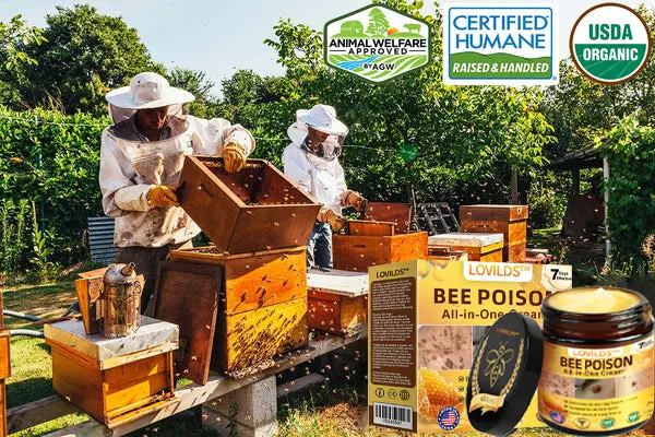 Bee Poison All-in-One Cream US Dermatologist Approved - Image 9