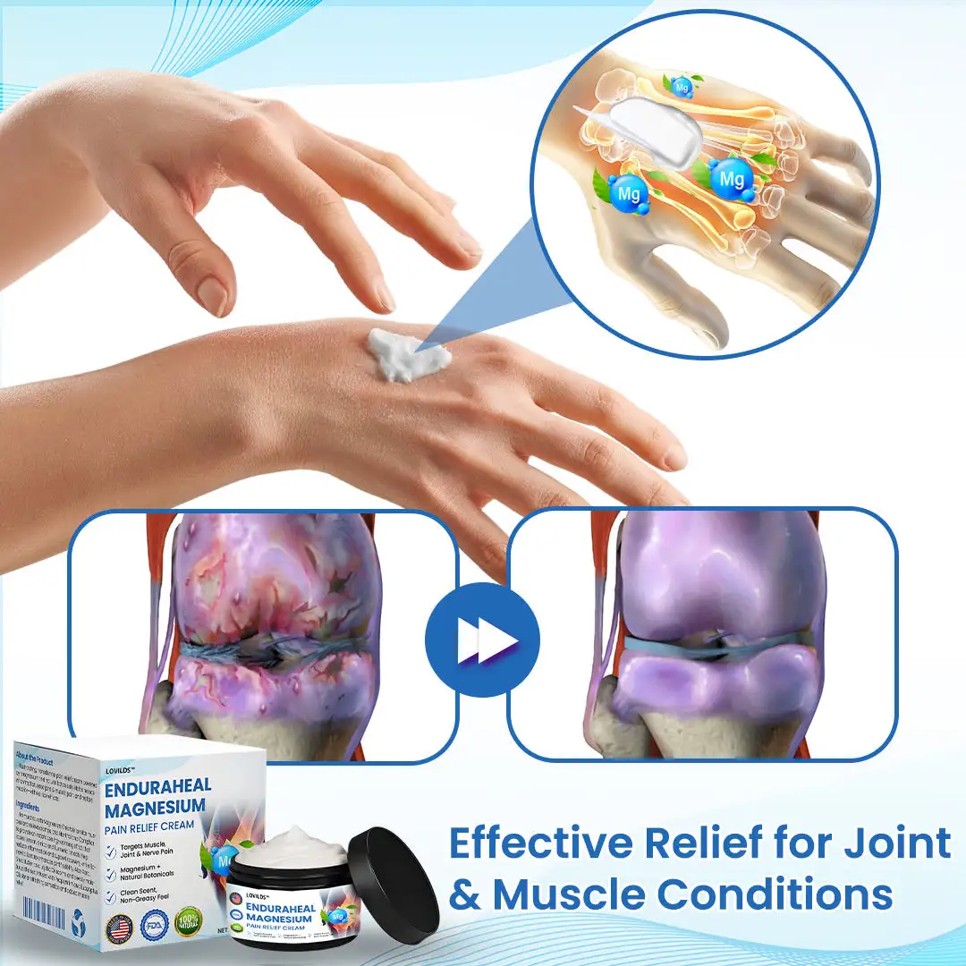 EnduraHeal Magnesium Pain Relief Cream - Image 5