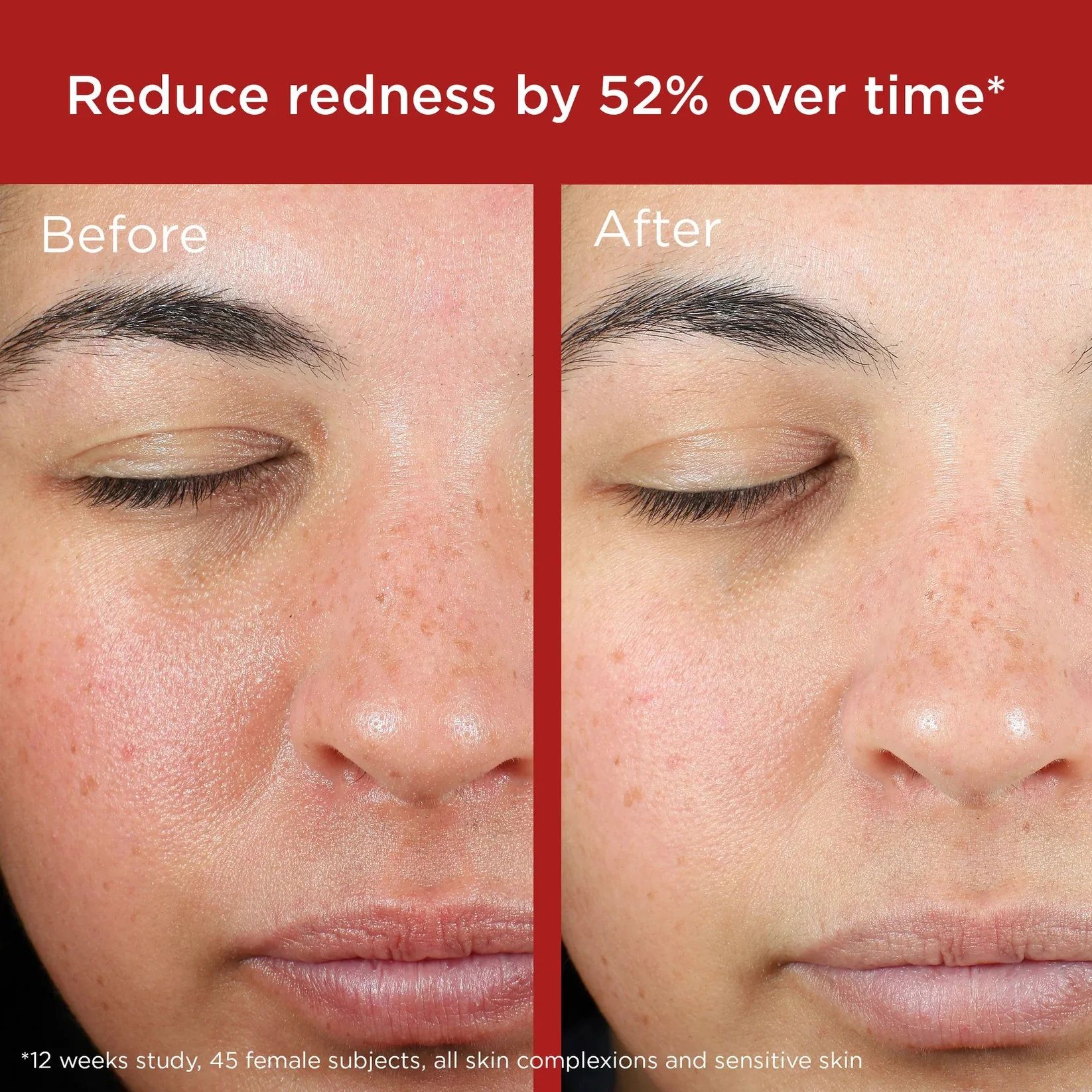 LOVILDS UV Skin Recovery Red Color Correcting Green Tint Broad Spectrum SPF 50 - Image 3