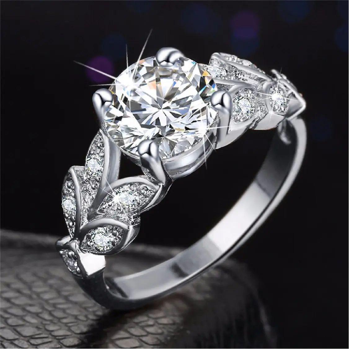 DIYSTAR Magnetology Moissanite Diamond Ring - Image 9