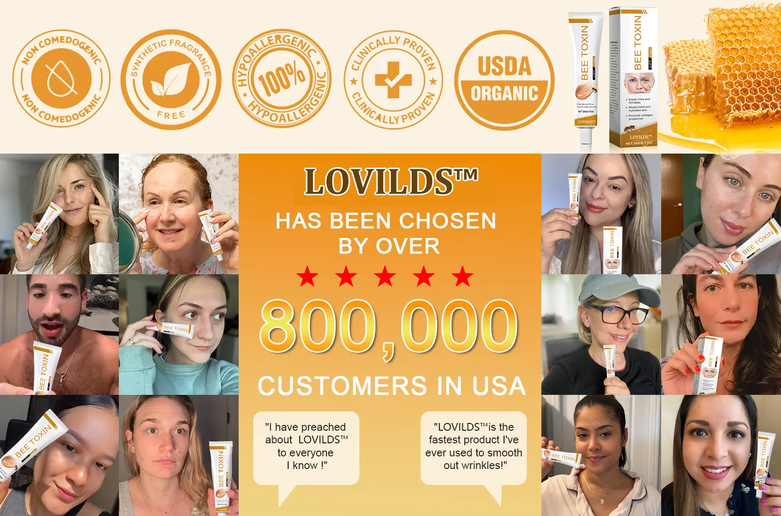 BEE TOXIN Wrinkle Removal Cream - Image 16