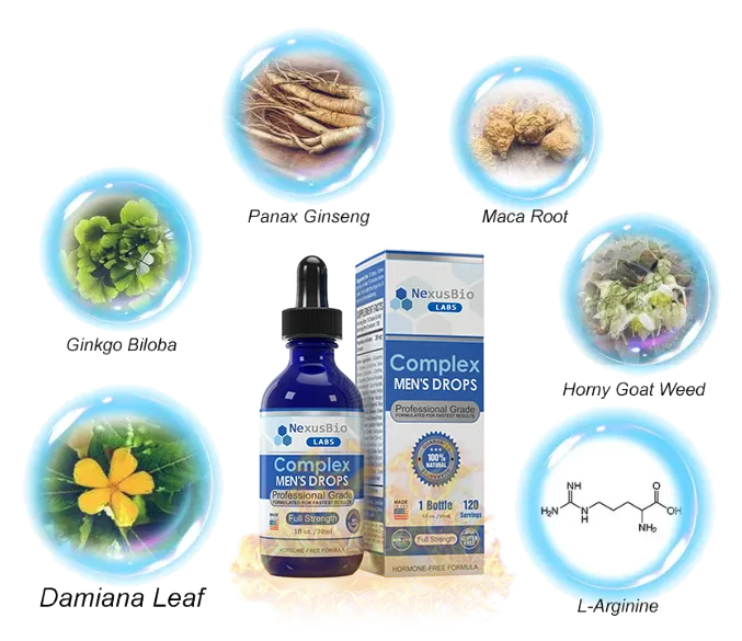 NexusBio Labs Complex Men's Drops - Image 3