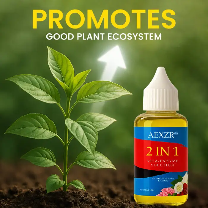 2 in 1 Vita-Enzyme Solution Internally Repairs & Nourishes for Vibrant Leaves - Image 3