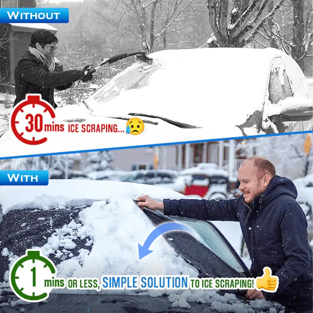 Anti-snow Magnetic Windshield Cover - Image 3