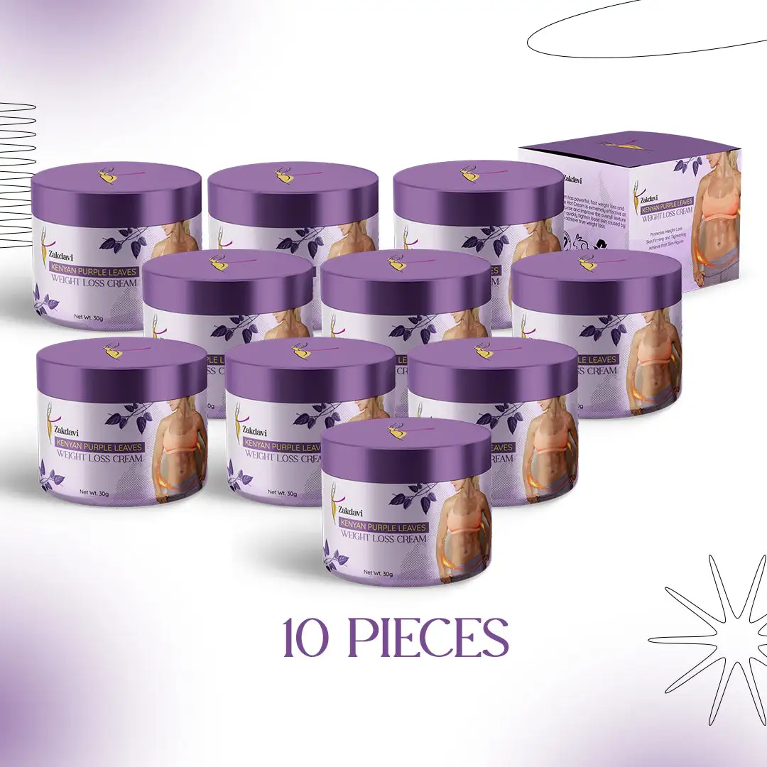 Zakdavi Kenyan Purple Leaves Weight Loss Cream - Image 17