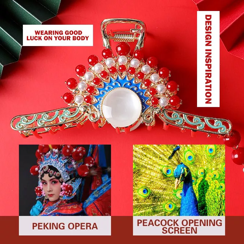 PALACE PEKING OPERA STYLE COIFFURE CLIPS - Image 8
