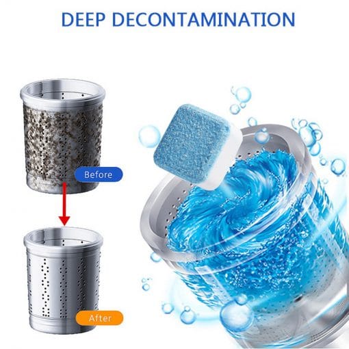 Antibacterial Washing Machine Cleaner - 4pcs - Image 3