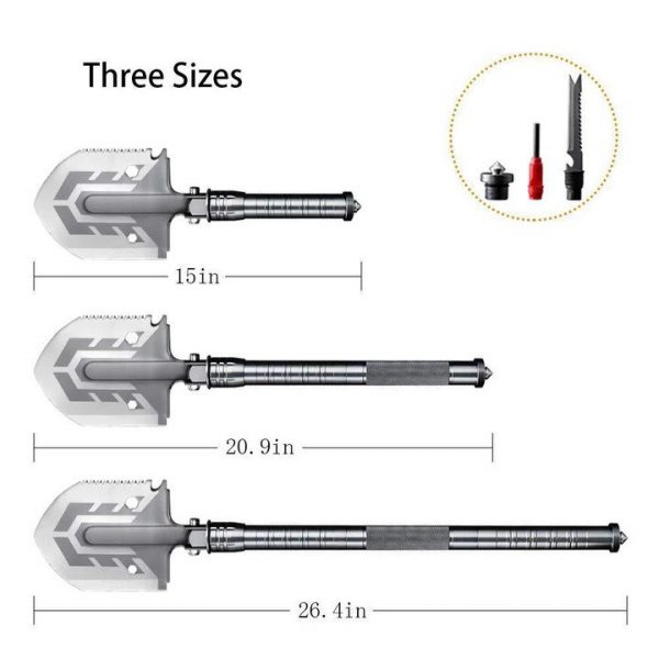 The Ultimate Survival Tool 23-in-1 Multi-Purpose Folding Shovel - Image 2