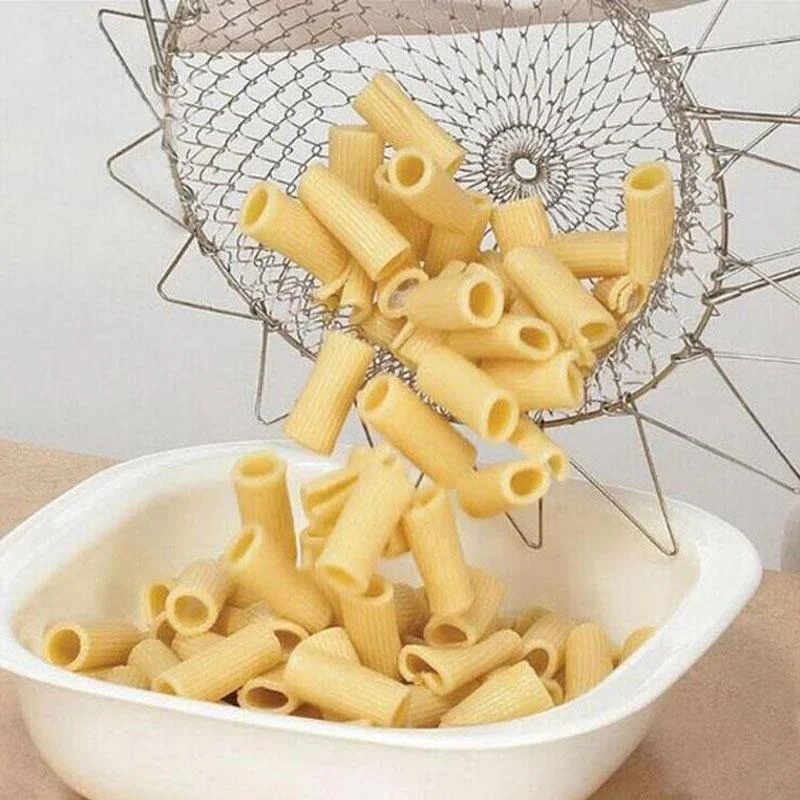 Magical Foldable Stainless Steel Kitchen Basket - Image 3