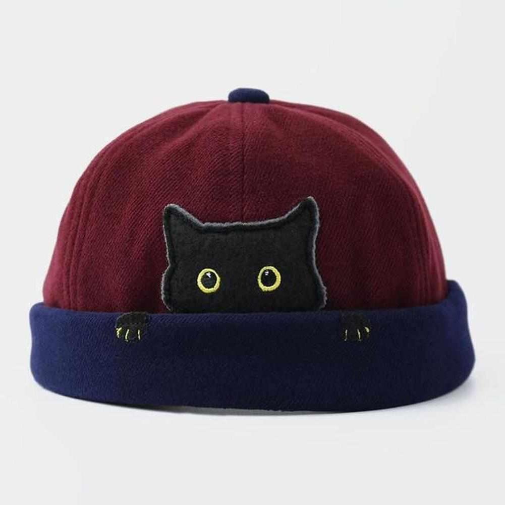 North Royal Knitted Melon Cat Hat - Image 2