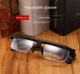 Focus Adjustable Eyeglasses -3 to +6 Diopters Myopia Glasses Reading Glasses - Image 5