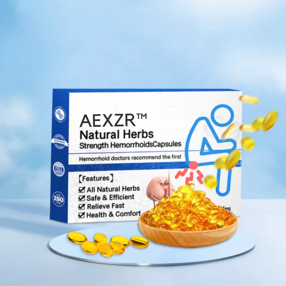 Natural Herbal Strength Hemorrhoid Capsules