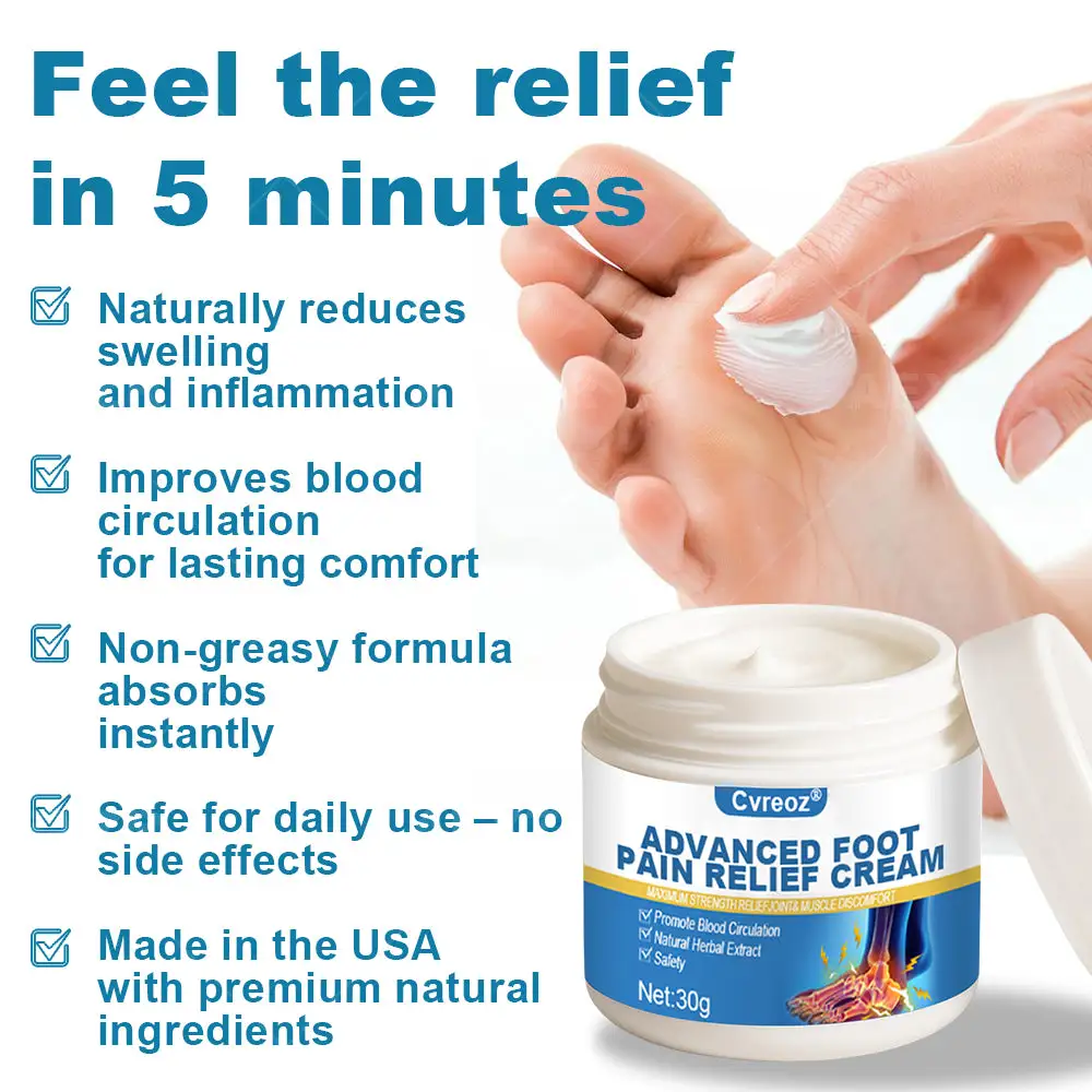 ADVANCED FOOT PAIN RELIEF CREAM - Image 4