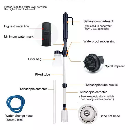 Electric Aquarium Gravel Cleaner - Image 11