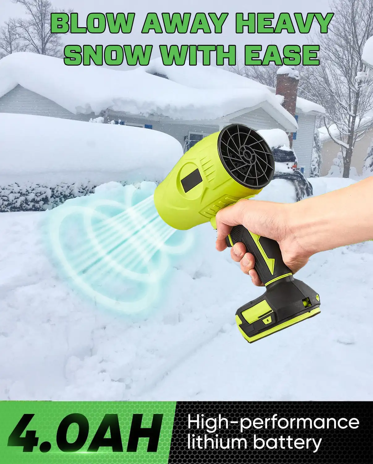 5000W Turbo Jet Fan Snow Blower 2.0 - Image 4