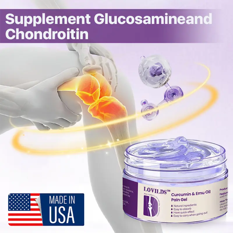 (🔥LAST DAY SALE - 80% OFF) Curcumin & Emu Oil Pain Gel – 🏥Backed by US Osteopathic Experts - Image 3