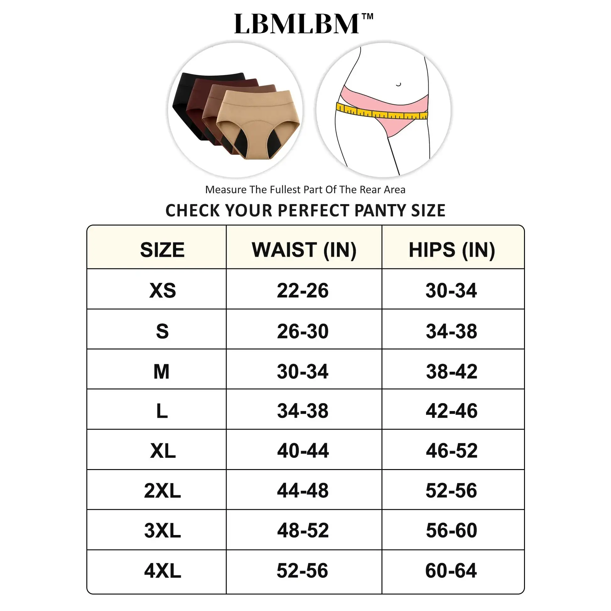 100% Leak-Proof Underwear 4-pack - Image 10
