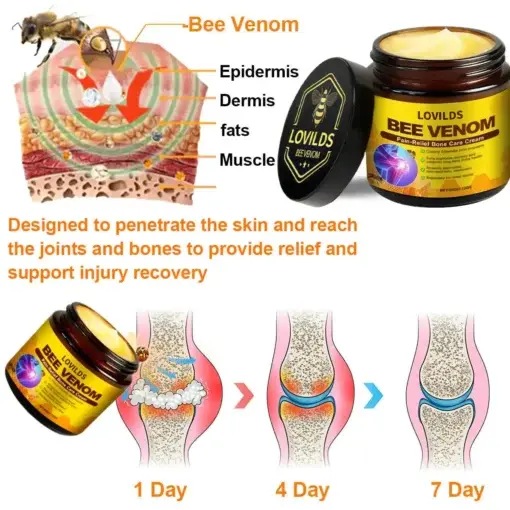 Bee Venom Cream for Bone Recovery & Pain Relief - Image 5