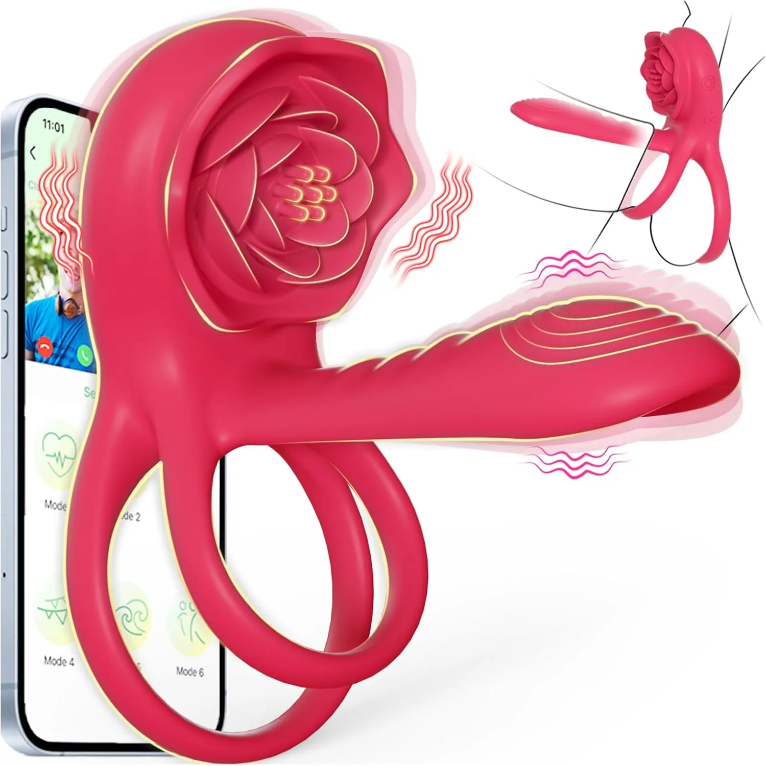 Enchanted Girl Luxe Smart Vibrating Ring - Image 9