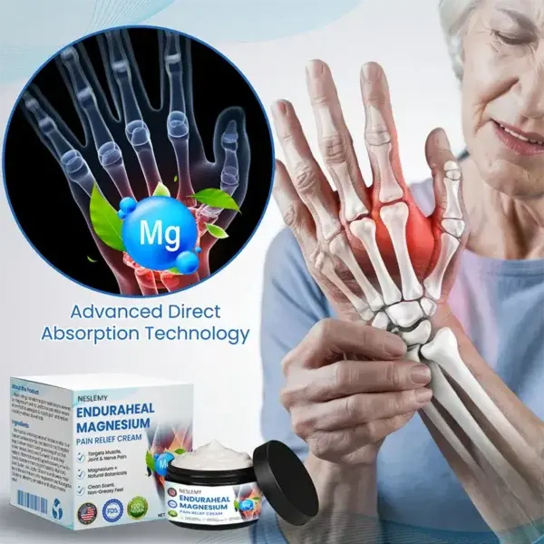 EnduraHeal Magnesium Pain Relief Cream - Image 8
