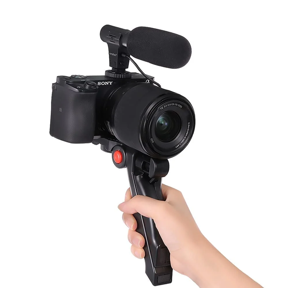 Professional video Microphone kit with Tripod Stand and LED Light - Image 2