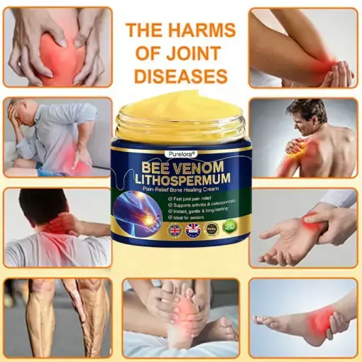 BEE VENOM LITHOSPERMUM Pain-Relief Bone Healing Cream - Image 12