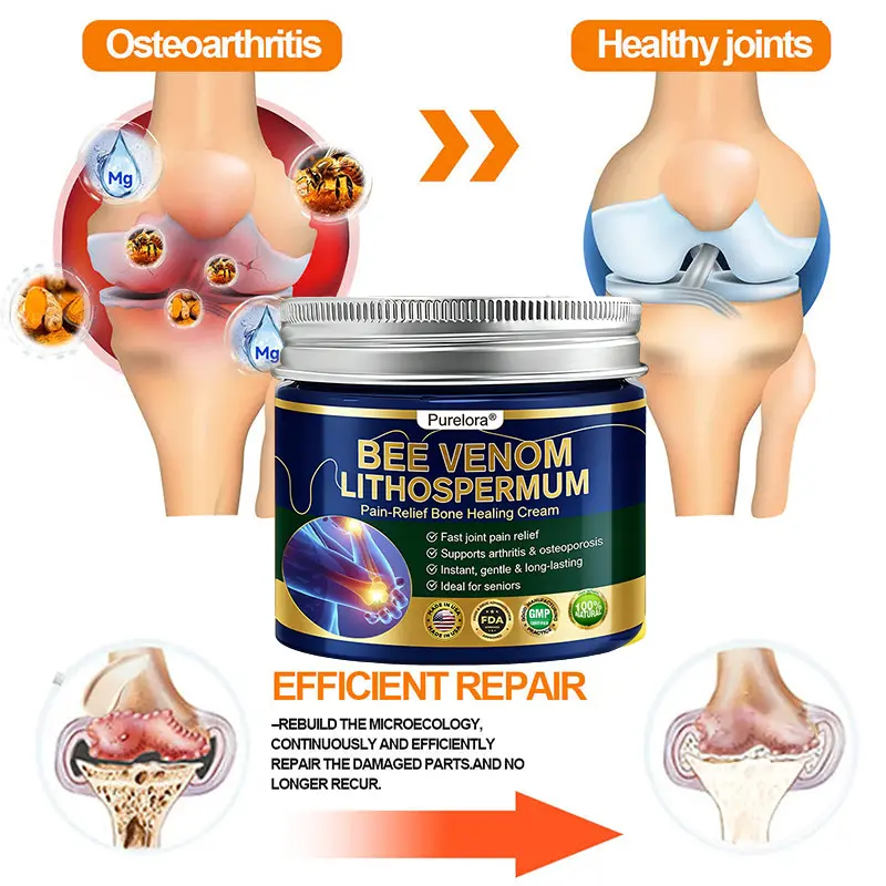 BEE VENOM LITHOSPERMUM Pain-Relief Bone Healing Cream - Image 17