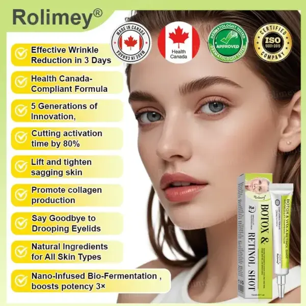 Botox & Vita-A Retinol Shot Wrinkle-Lift Tightening Cream - Image 3