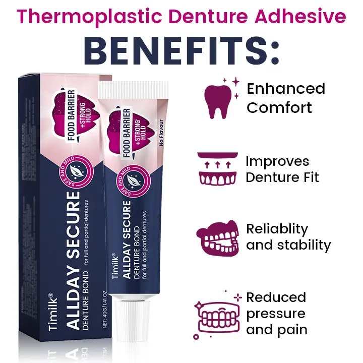 AllDay Secure Denture Bond — Fit Seal, Secure Hold Up to 4 Days - Image 2