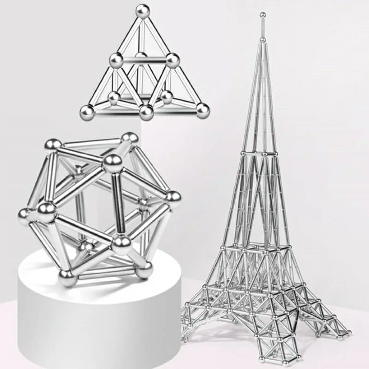 (🎅EARLY XMAS PROMOTIONS) DIY Magnetic Sticks And Balls - Buy 2 Get Extra 10% OFF - Image 8